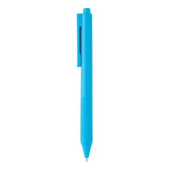 XD Collection X9 Solid-Stift mit Silikongriff Hellblau