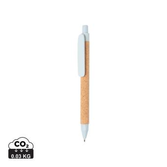 XD Collection Write wheatstraw and cork pen 