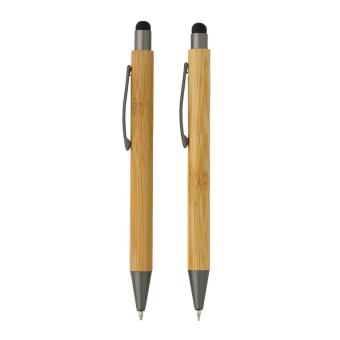 XD Collection Bamboo modern pen set in box Brown