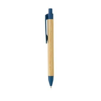 XD Collection Write responsible recycled paper barrel pen Aztec blue