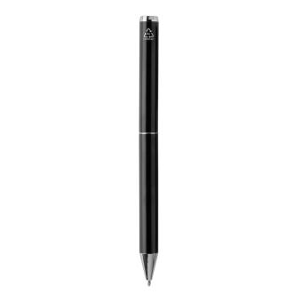 Swiss Peak Cedar RCS certified recycled aluminium pen Black