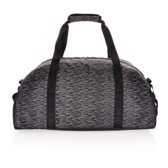 XD Collection AWARE™ RPET Reflective weekend bag Black