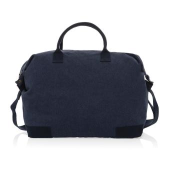 XD Collection Kezar AWARE™ 500 gsm recycled canvas deluxe weekend bag Navy