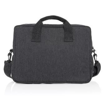 XD Collection Laluka AWARE™ 15.4" Laptop-Tasche aus recycelter Baumwolle Anthrazit