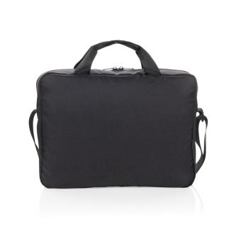 Swiss Peak Aware™ RPET Essential 15.6 inch laptop bag Black