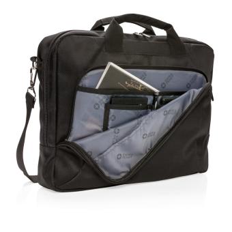 Swiss Peak Deluxe 15” laptop bag Black