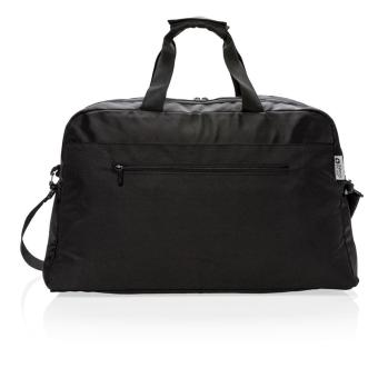 Swiss Peak RFID duffle with suitcase opening Black