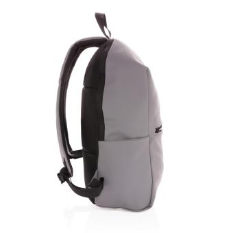 XD Collection Schicker PU 15.6" Laptop-Rucksack Grau