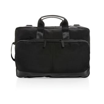 Swiss Peak Aware™ executive 2-in-1 laptop backpack Black