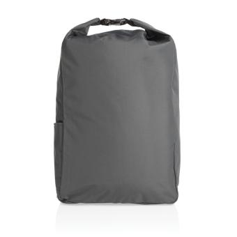 XD Collection Impact AWARE™ RPET lightweight rolltop backpack Anthracite