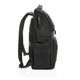 Swiss Peak AWARE™ RPET Voyager 15.6" laptop backpack Black