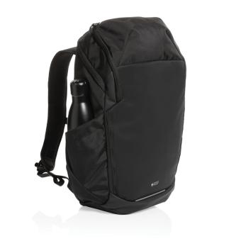 Swiss Peak AWARE™ RPET 15.6 inch business backpack Black