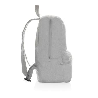 XD Collection Impact Aware™ 285g/m² rCanvas-Rucksack, ungefärbt Grau