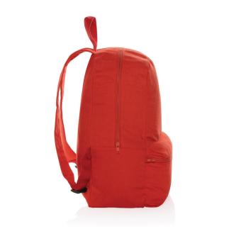 XD Collection Impact Aware™ 285 gsm rcanvas backpack Luscious red