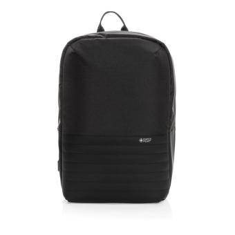 Swiss Peak AWARE™ RFID anti-theft 15'' laptop backpack Black