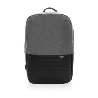 Swiss Peak AWARE™ RFID anti-theft 15'' laptop backpack Convoy grey