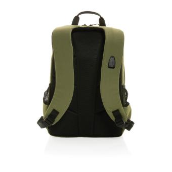 XD Xclusive Impact AWARE™ Lima 15.6" RFID Laptop-Rucksack, natur Natur,grün