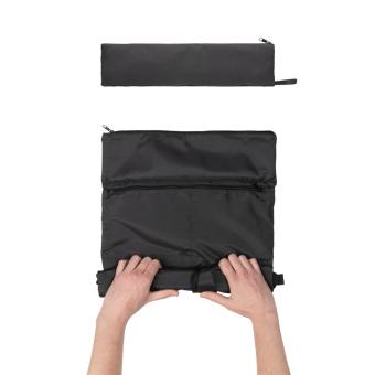 XD Collection Dillon AWARE™ RPET lightweight foldable backpack Black