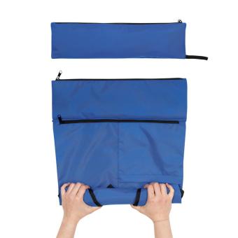 XD Collection Dillon AWARE™ RPET lightweight foldable backpack Bright royal