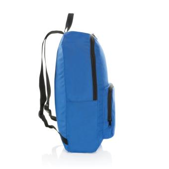 XD Collection Dillon AWARE™ RPET foldable classic backpack Bright royal