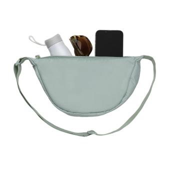 XD Collection Crescent AWARE™ RPET Half-Moon Sling Tasche Eisberggrün