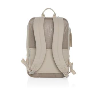XD Xclusive Armond AWARE™ RPET 15.6 inch deluxe laptop backpack Fawn