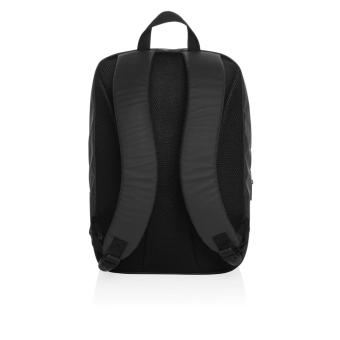 XD Xclusive Armond AWARE™ RPET 15.6 inch standard laptop backpack Black