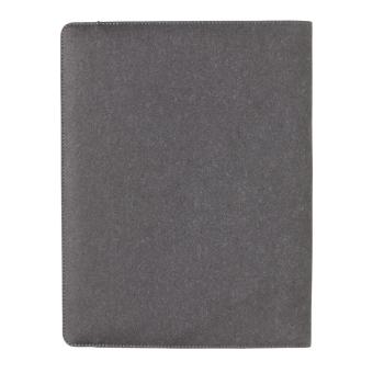 XD Collection Recycled leather A4 portfolio Convoy grey