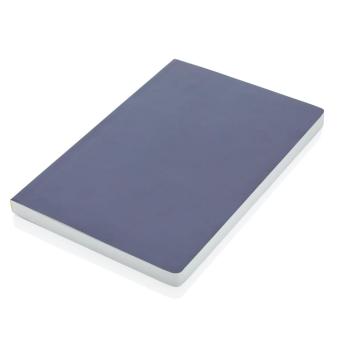 XD Collection Impact softcover stone paper notebook A5 Navy