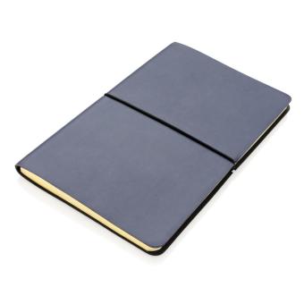 XD Collection Modern deluxe softcover A5 notebook Navy