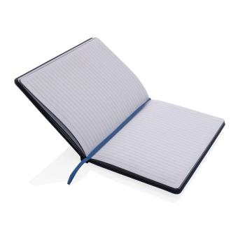 XD Collection GRS certified RPET A5 notebook, blue Blue,navy