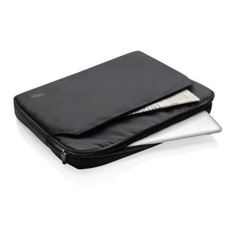 Swiss Peak Aware™ RPET Essential 15.6 inch laptop sleeve Black