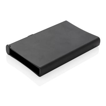 XD Collection Standard aluminium RFID cardholder Black
