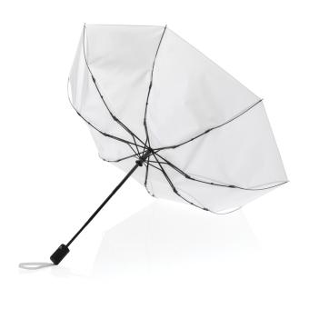 XD Collection 21" Impact AWARE™ RPET 190T auto open/close umbrella White