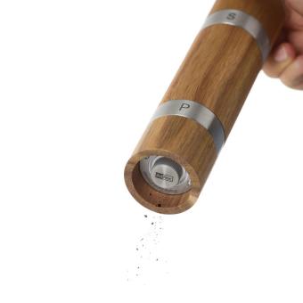 AdHoc Duomill Pepper and salt double mill Brown