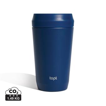 Topl Recycled Steel To Go Tumbler Patented 360 Lid 354ml 