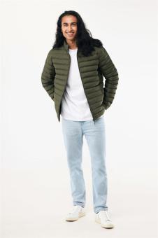 IQONIQ Maiko men recycled polyester padded jacket, khaki Khaki | L