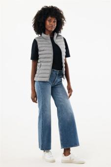 IQONIQ Meru Damen Bodywarmer aus recyceltem Polyester, Silbergrau Silbergrau | L