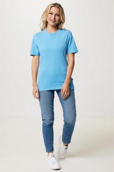 IQONIQ Bryce T-Shirt aus recycelter Baumwolle, Ruhiges Blau Ruhiges Blau | XS
