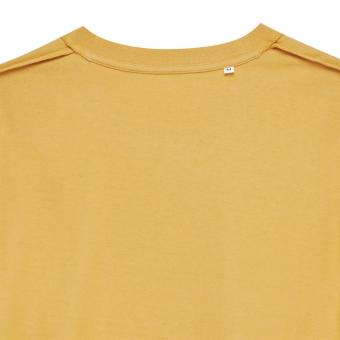 IQONIQ Bryce recycled cotton t-shirt, ocher yellow Ocher yellow | S