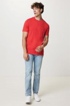 IQONIQ Brett recycled cotton t-shirt, luscious red Luscious red | M