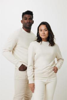 Iqoniq Denali ungefärbt. Rundhals-Sweater aus recycelter BW, natur Natur | XXS