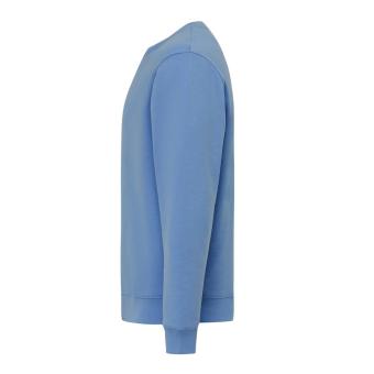 IQONIQ Torla Rundhals-Pullover aus recycelter Baumwolle, Mondlichtblau Mondlichtblau | L