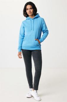 IQONIQ Jasper Hoodie aus recycelter Baumwolle, Ruhiges Blau Ruhiges Blau | XXS