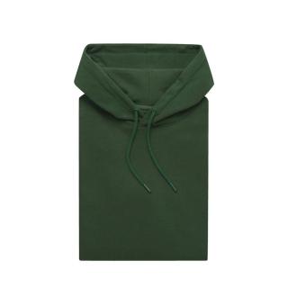 IQONIQ Jasper Hoodie aus recycelter Baumwolle, Waldgrün Waldgrün | XS