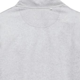 IQONIQ Abisko recycled cotton zip through hoodie, heather grey Heather grey | XXS