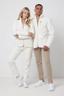 IQONIQ Diran Fleecejacke aus recyceltem Polyesterflor, Neutral Neutral | XXS