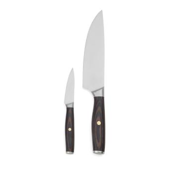 VINGA Tara Chef-Set aus Stahl Stahlblau