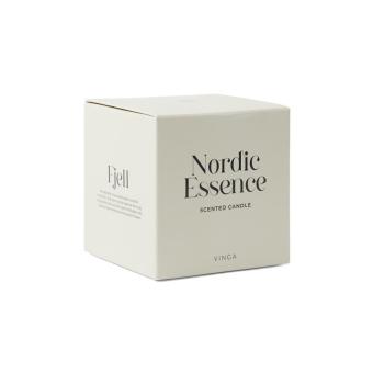 Vinga Nordic Essence Duftkerze klein, Crèmefarben Crèmefarben, Schwarz