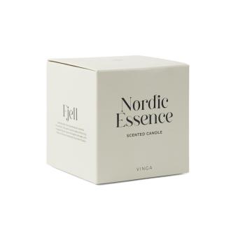 Vinga Nordic Essence Duftkerze groß, Crèmefarben Crèmefarben, Schwarz